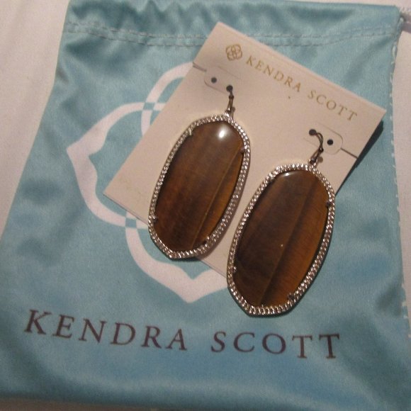 Kendra Scott Jewelry Kendra Scott Brown Drop Earrings Poshmark